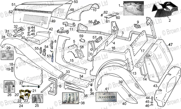 Image for TD Body panels & components